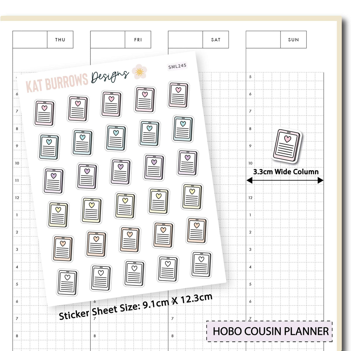 Stickers: Kindle planner sticker sheet image 3