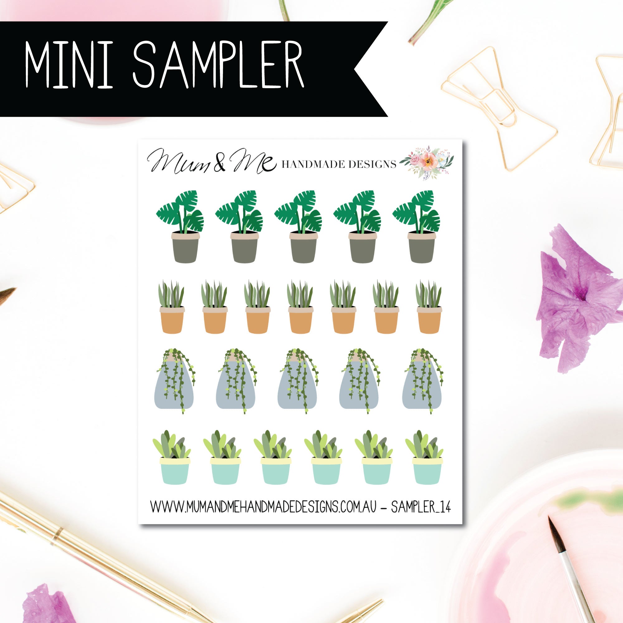 Mini Sampler: Indoor Plants