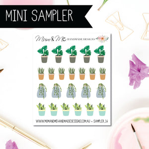 Mini Sampler: Indoor Plants