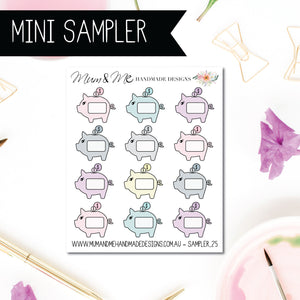 Mini Sampler: Piggy Bank