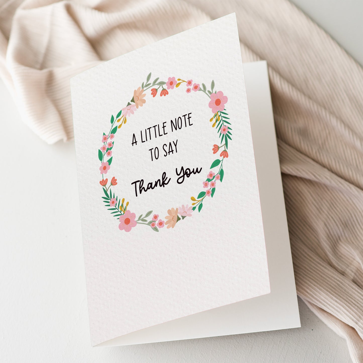 Floral Wreath Thank You