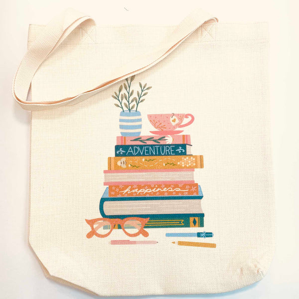Canvas Tote Bag: Bookish