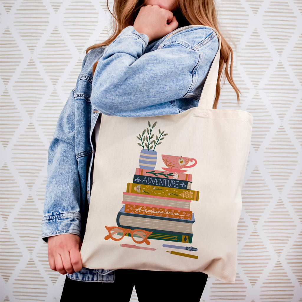 Canvas Tote Bag Bookish