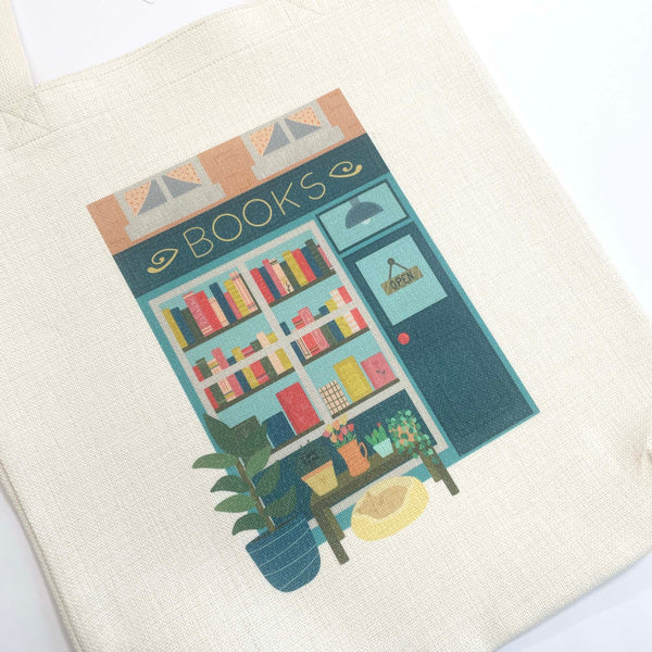 Canvas Tote Bag: Book Store