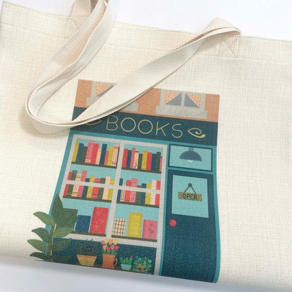 Canvas Tote Bag: Book Store