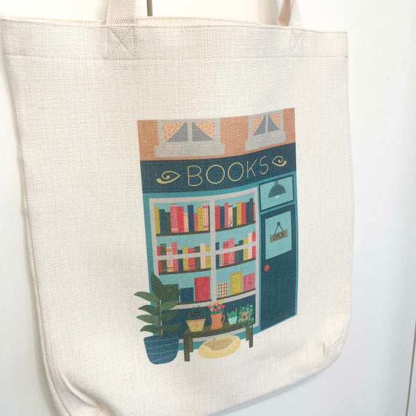 Canvas Tote Bag: Book Store