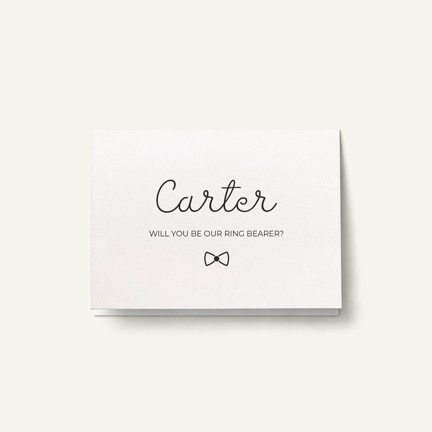 PERSONALISE: Will you be my Best Man