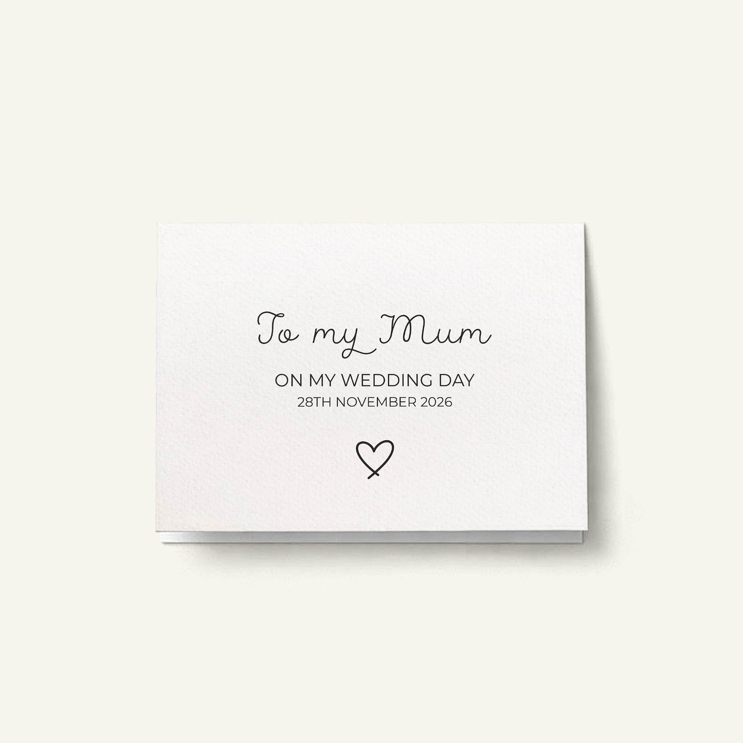 PERSONALISE: To My Dad on my Wedding Day