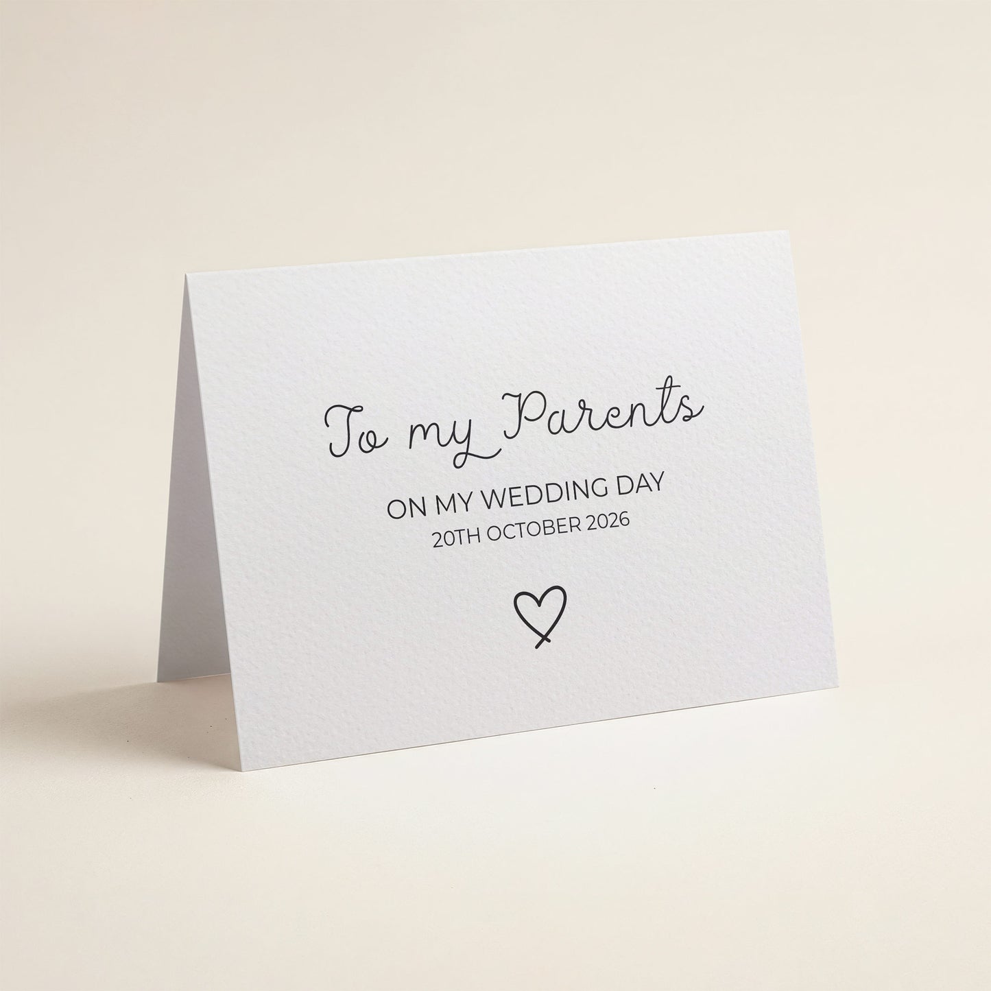 PERSONALISE: To My Dad on my Wedding Day