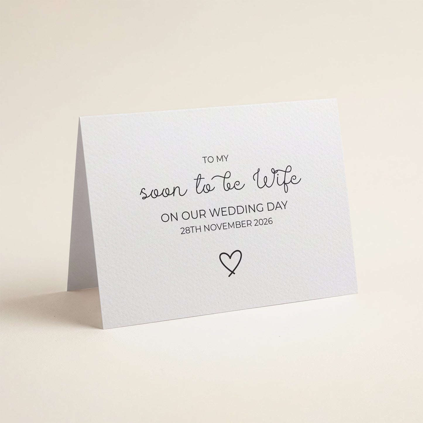 PERSONALISE: To my Soon to be Husband