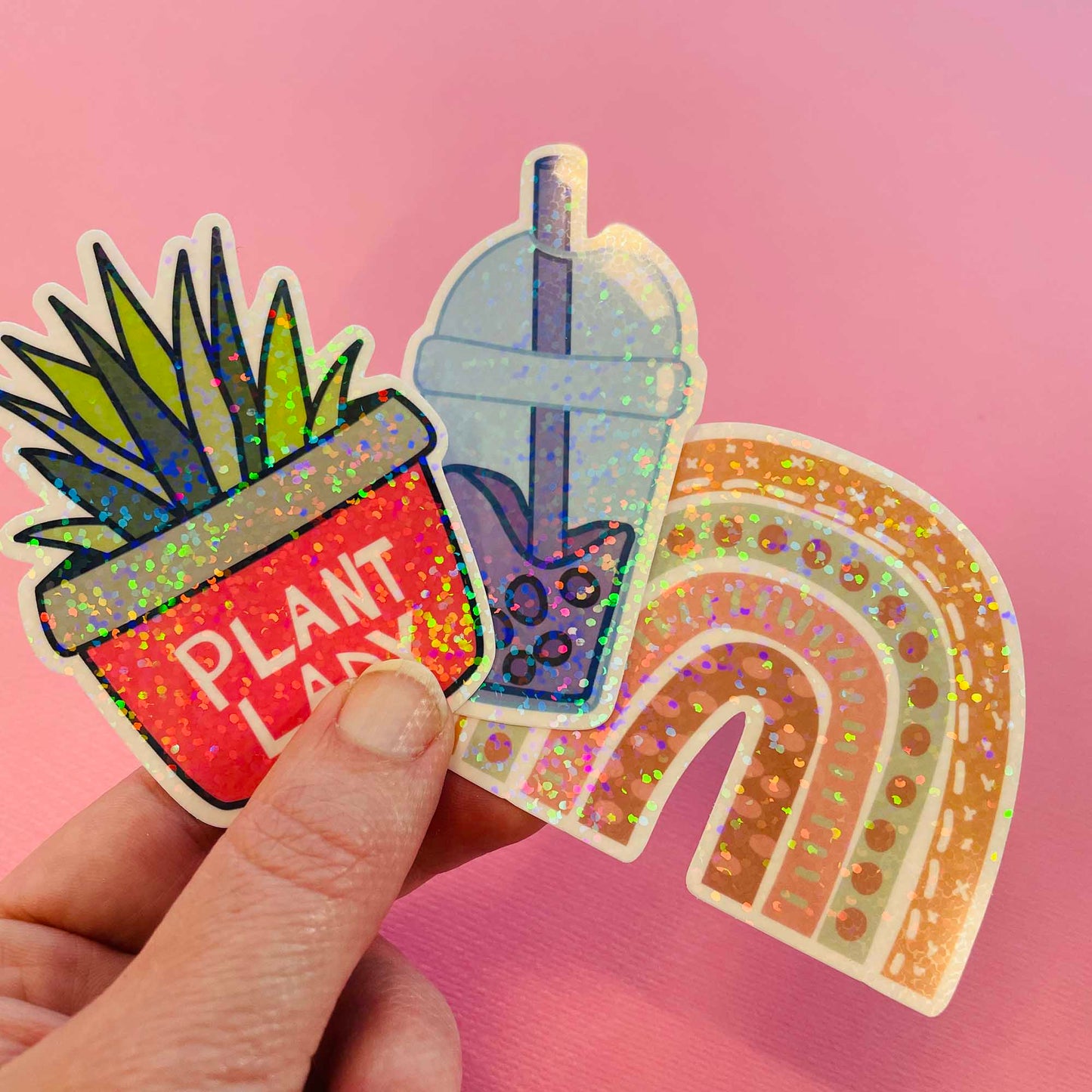 Die Cut Sticker: Plant Lady