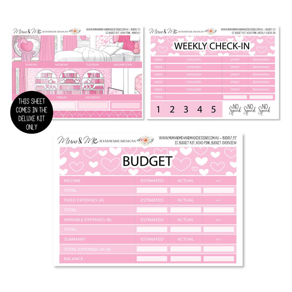 Budget Kit: XOXO Pink