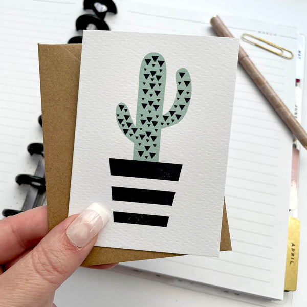 Single (1): MINI Card: Cactus