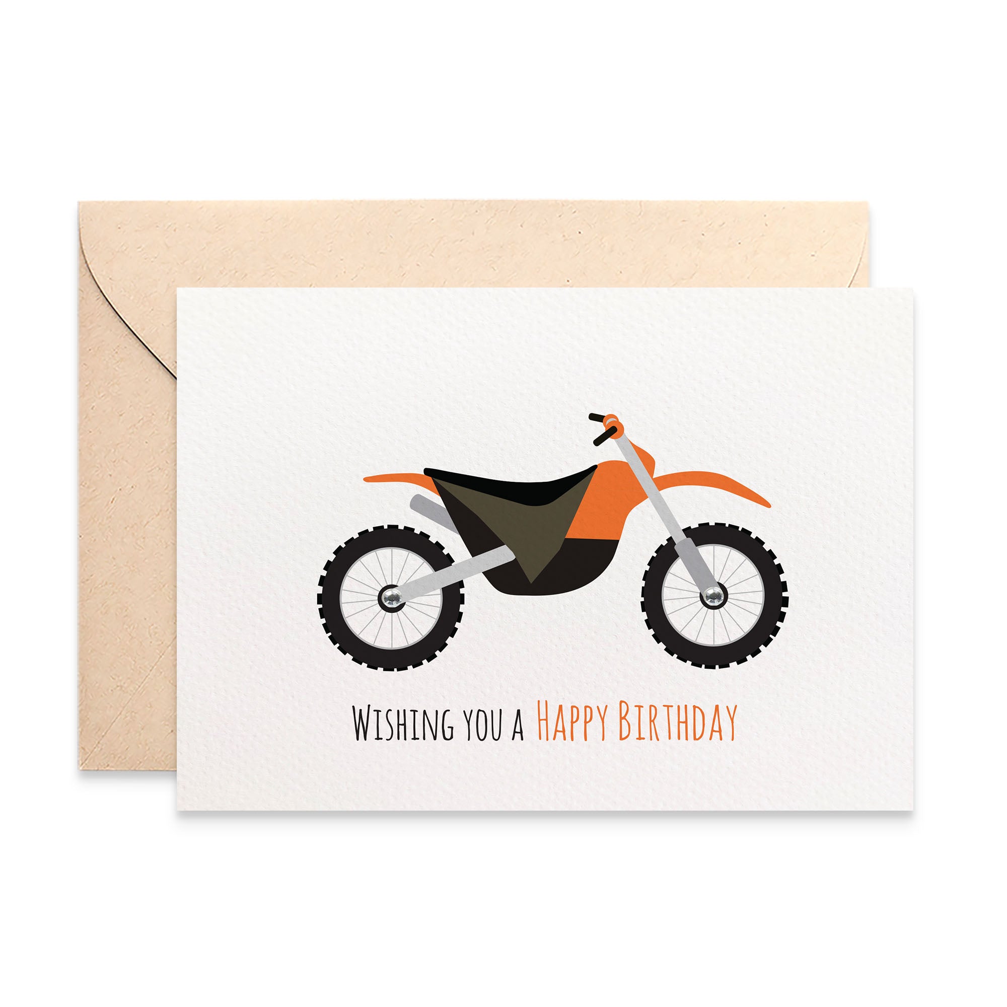 Motorbike Greeting Card by mumandmehandmadedesigns- An Australian Online Stationery and Card Shop