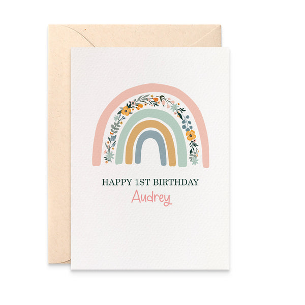 Personalised Boho Rainbow