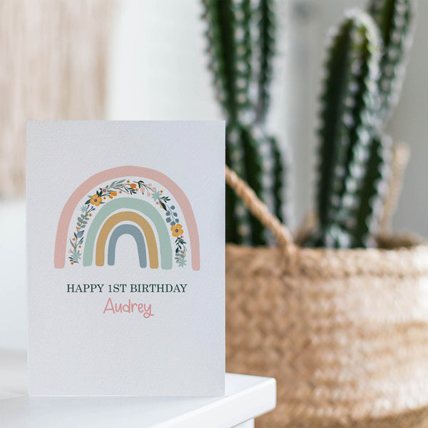 Personalised Boho Rainbow