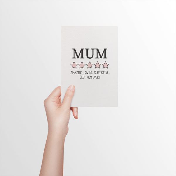 MUM 5 Star Rating Review