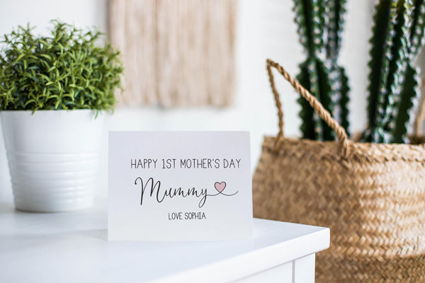 Personalised 1st Mother's Day