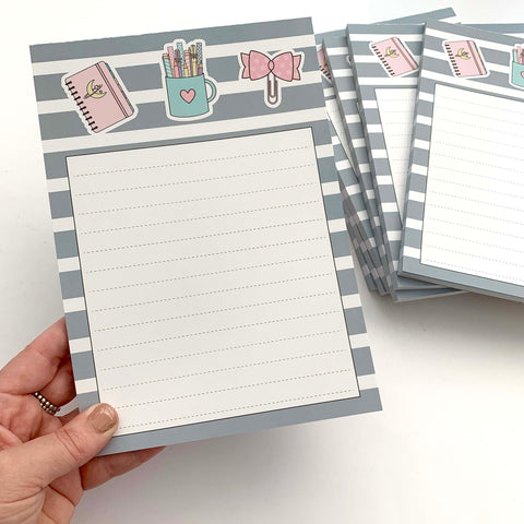 Planner Accessories Notepad A5