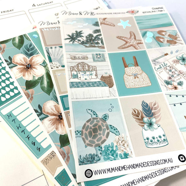 Foiled Kit: Coastal (SILVER FOIL)