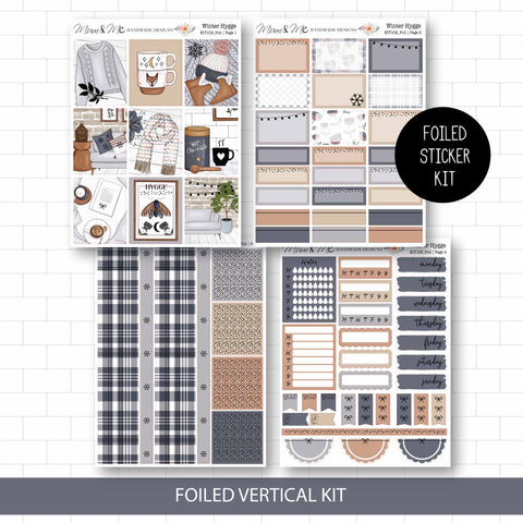 Foiled Kit: Winter Hygge (SILVER FOIL)