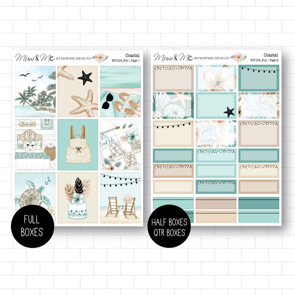 Foiled Kit: Coastal (SILVER FOIL)