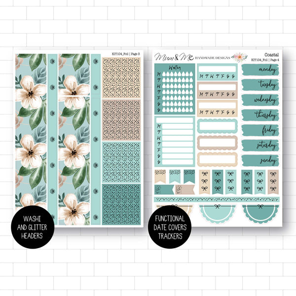 Foiled Kit: Coastal (SILVER FOIL)