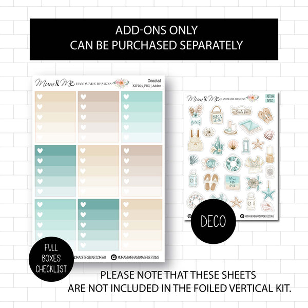 Foiled Kit: Coastal (SILVER FOIL)