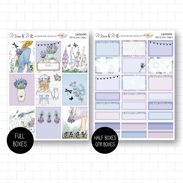 Foiled Kit: Lavender (SILVER FOIL)