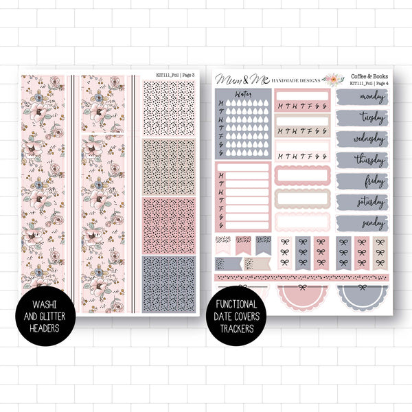 Foiled Kit: Coffee & Books (ROSE GOLD FOIL)