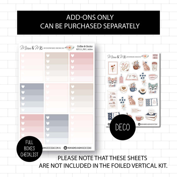 Foiled Kit: Coffee & Books (ROSE GOLD FOIL)