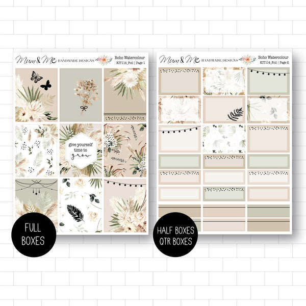 Foiled Kit: Boho Watercolour (GOLD FOIL)