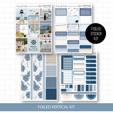 Foiled Kit: Coastal Cottage (SILVER FOIL)