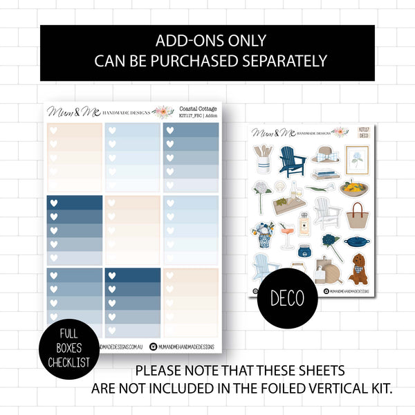 Foiled Kit: Coastal Cottage (SILVER FOIL)