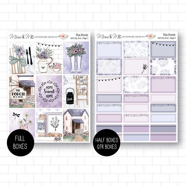 Foiled Kit: The Porch (SILVER FOIL)