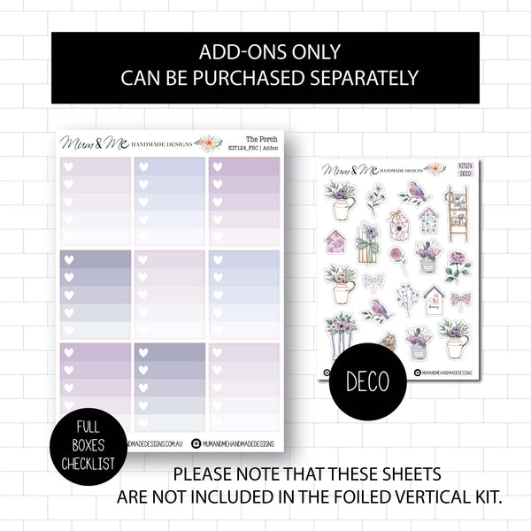 Foiled Kit: The Porch (SILVER FOIL)