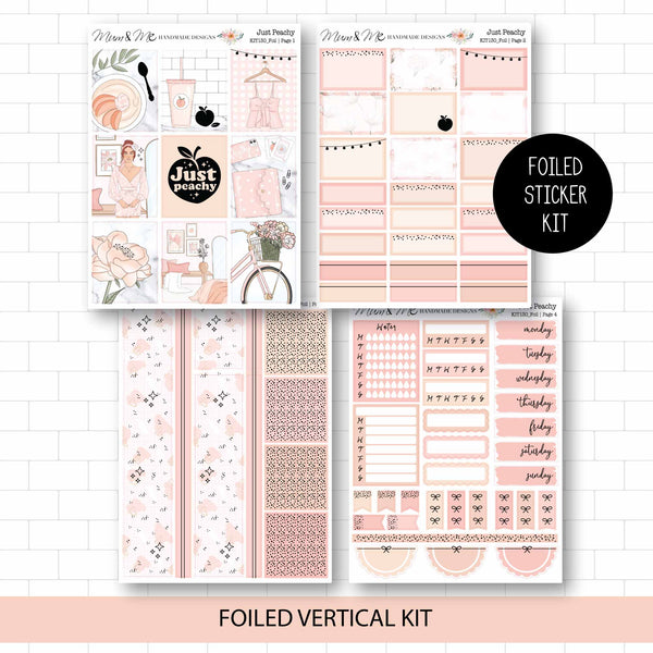 Foiled Kit: Just Peachy (ROSE GOLD FOIL)