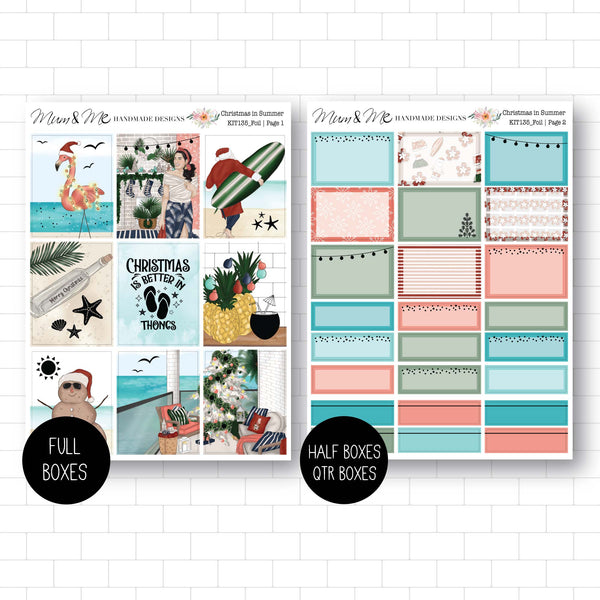 Foiled Kit: Christmas in Summer (SILVER FOIL)