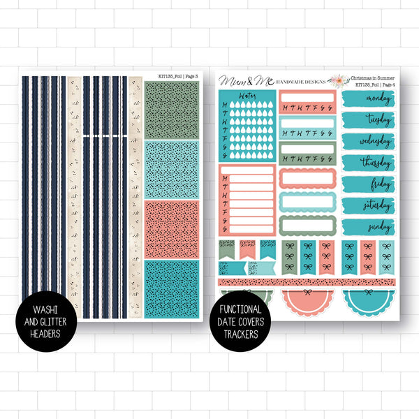 Foiled Kit: Christmas in Summer (SILVER FOIL)