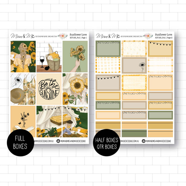 Foiled Kit: Sunflower Love (GOLD FOIL)
