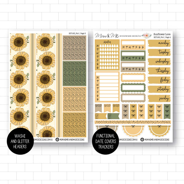 Foiled Kit: Sunflower Love (GOLD FOIL)