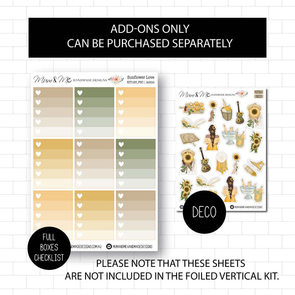 Foiled Kit: Sunflower Love (GOLD FOIL)
