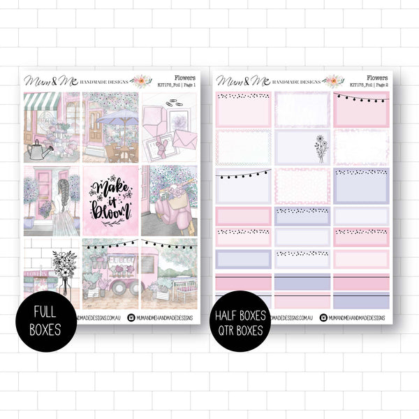 Foiled Kit: Flowers (SILVER FOIL)