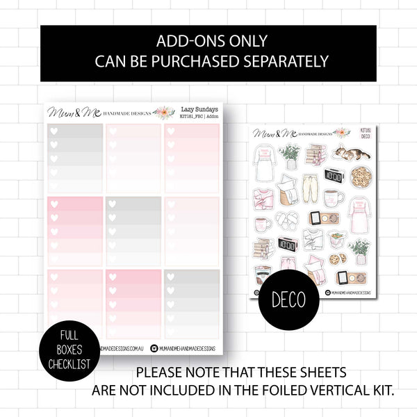 Foiled Kit: Lazy Sundays (SILVER FOIL)