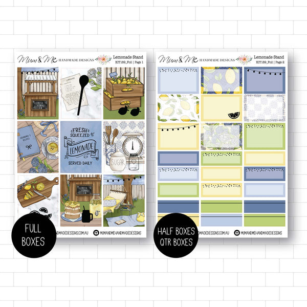 Foiled Kit: Lemonade Stand (SILVER FOIL)