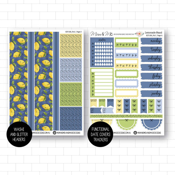 Foiled Kit: Lemonade Stand (SILVER FOIL)