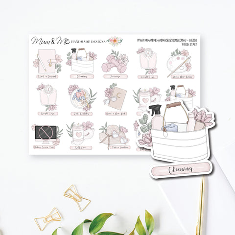 Stickers: Fresh Start