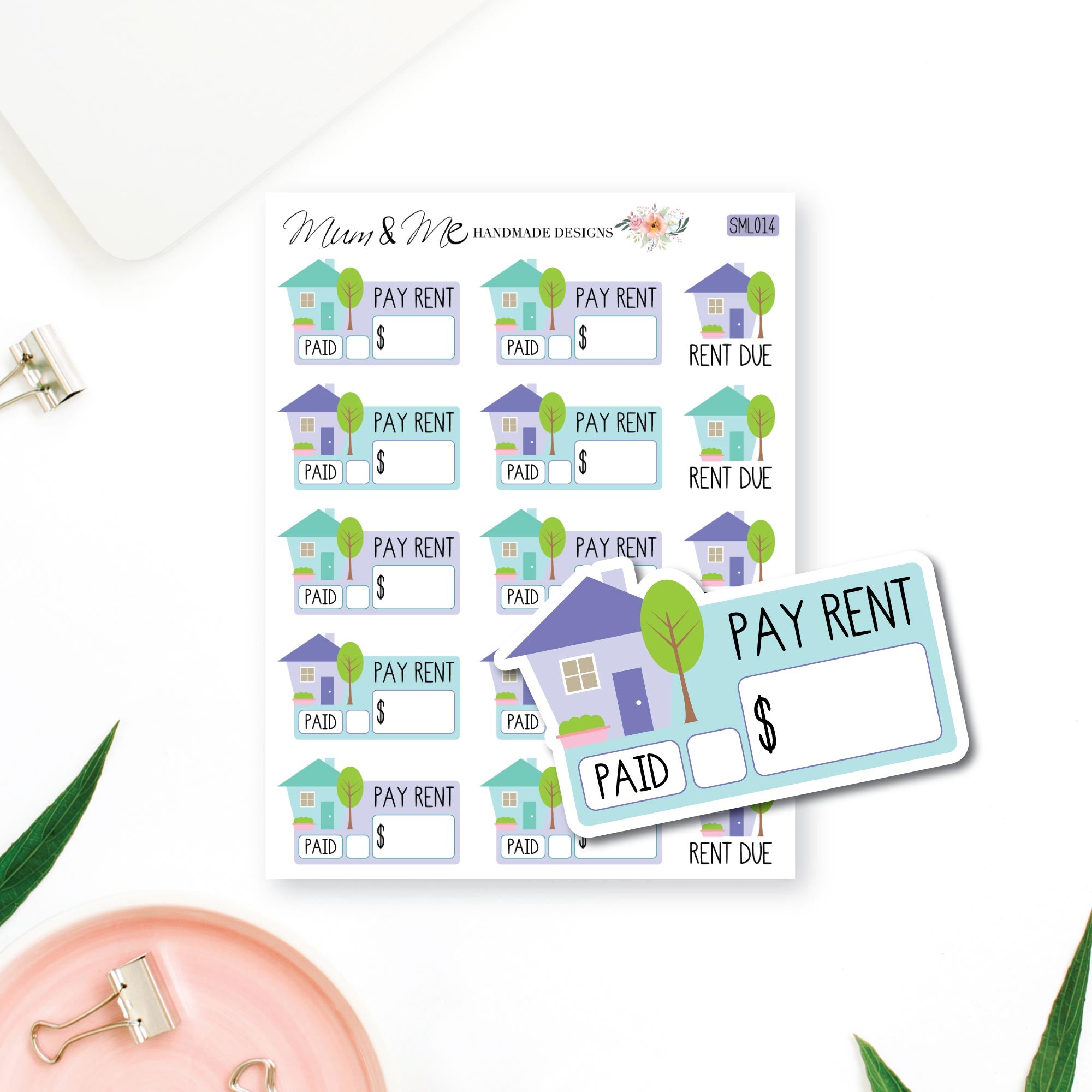 Stickers: Pay Rent