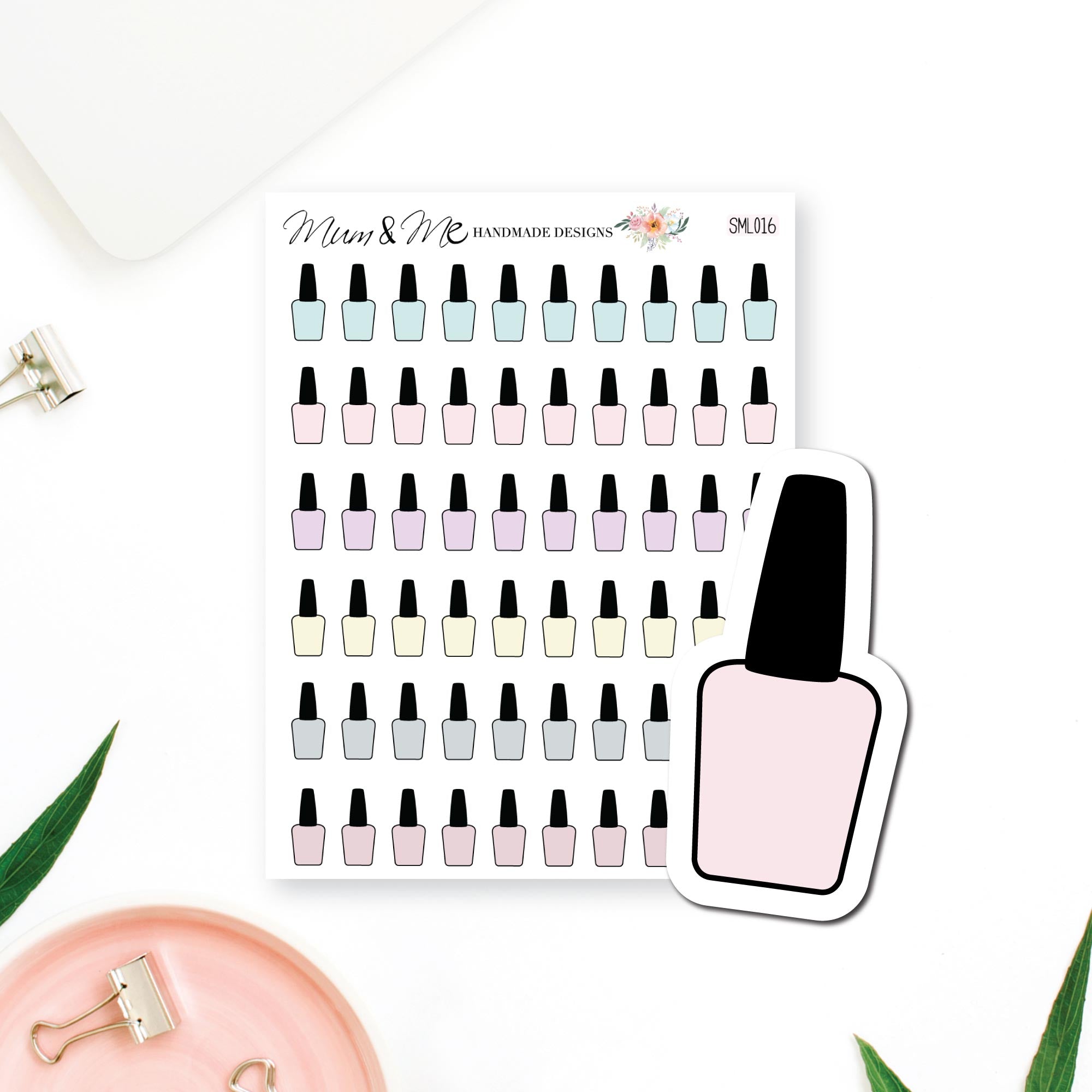 Stickers: Nail Polish