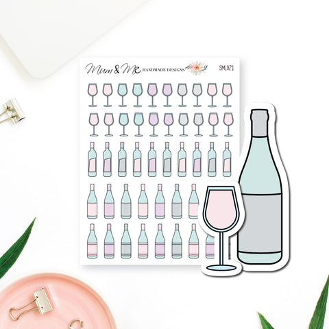 Stickers: Wine